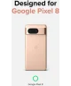 Ringke Fusion Google Pixel 8 Hoesje Back Cover Transparant
