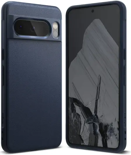 Ringke Onyx Google Pixel 8 Pro Hoesje Flexibel TPU Back Cover Blauw afbeelding 2