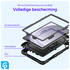 Samsung Galaxy Tab A9 Plus Hoes met Screen Protector en Handriem Rood afbeelding 9