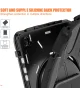 Samsung Galaxy Tab A9 Plus Hoes met Kickstand en Handriem Zwart