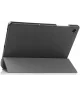 Samsung Galaxy Tab A9 Hoes Tri-Fold Book Case Standaard Zwart