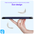 Samsung Galaxy Tab A9 Hoes Tri-Fold Book Case Standaard Blauw afbeelding 7