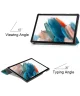 Samsung Galaxy Tab A9 Hoes Tri-Fold Book Case Standaard Blossom
