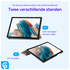 Samsung Galaxy Tab A9 Plus Hoes Tri-Fold Book Case met Standaard Roze afbeelding 6