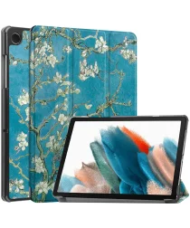 Samsung Galaxy Tab A9 Plus Hoes Book Case met Standaard Bloesem