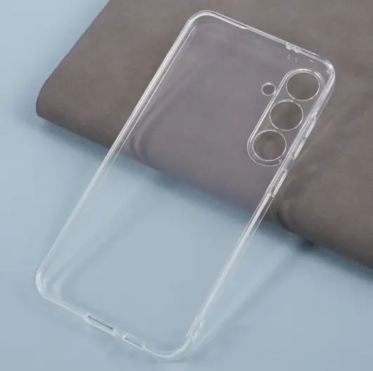 Samsung Galaxy S24 Plus Hoesje Dun TPU Back Cover Transparant afbeelding 6