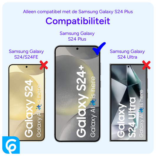 Samsung Galaxy S24 Plus Hoesje Dun TPU Back Cover Transparant afbeelding 7