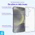 Samsung Galaxy S24 Hoesje Schokbestendig Dun TPU Transparant afbeelding 2