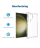 Samsung Galaxy S24 Ultra Hoesje Schokbestendig en Dun TPU Transparant