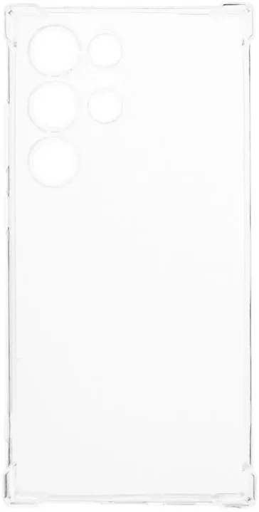 Samsung Galaxy S24 Ultra Hoesje Schokbestendig en Dun TPU Transparant afbeelding 2