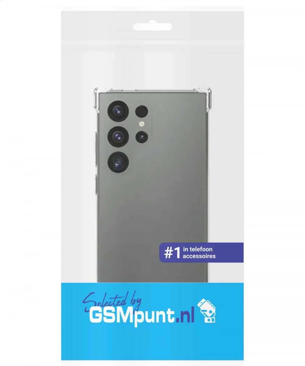 Samsung Galaxy S24 Ultra Hoesje Schokbestendig en Dun TPU Transparant afbeelding 14