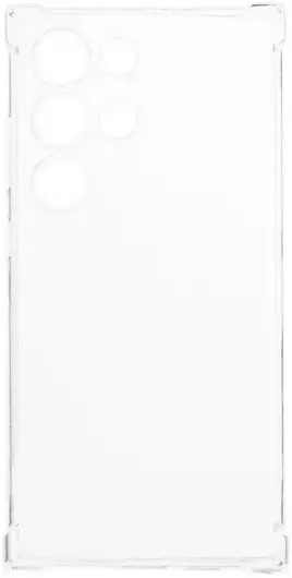 Samsung Galaxy S24 Ultra Hoesje Schokbestendig en Dun TPU Transparant afbeelding 2