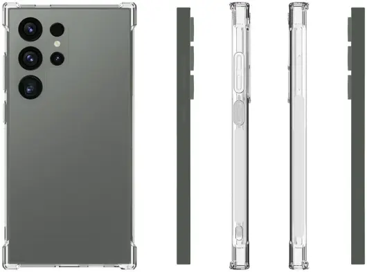 Samsung Galaxy S24 Ultra Hoesje Schokbestendig en Dun TPU Transparant afbeelding 13