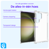 Samsung Galaxy S24 Ultra Hoesje Schokbestendig en Dun TPU Transparant afbeelding 4
