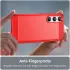 Samsung Galaxy S24 Hoesje Geborsteld TPU Flexibele Back Cover Rood afbeelding 6
