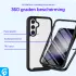Samsung Galaxy S24 Hoesje Full Protect 360° Cover Hybride Zwart afbeelding 7