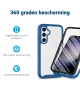 Samsung Galaxy S24 Plus Hoesje Full Protect 360° Cover Hybride Blauw