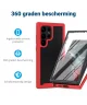 Samsung Galaxy S24 Ultra Hoesje Full Protect 360° Cover Hybride Rood