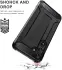 Samsung Galaxy S24 Ultra Hoesje Shock Proof Hybride Back Cover Rood afbeelding 2