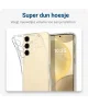 Samsung Galaxy S24 Hoesje met Koord TPU Back Cover Transparant