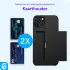 Samsung Galaxy S24 Hoesje met Slider Kaarthouder Back Cover Zwart afbeelding 8