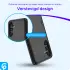 Samsung Galaxy S24 Hoesje met Slider Kaarthouder Back Cover Zwart afbeelding 2