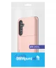Samsung Galaxy S24 Hoesje met Slider Kaarthouder Back Cover Roze