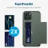 Samsung Galaxy S24 Ultra Hoesje met Slider Kaarthouder Groen afbeelding 8