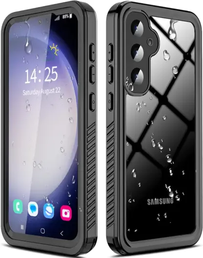 SBG Samsung Galaxy S24 Plus Waterdicht Hoesje Schokbestendig Zwart afbeelding 1