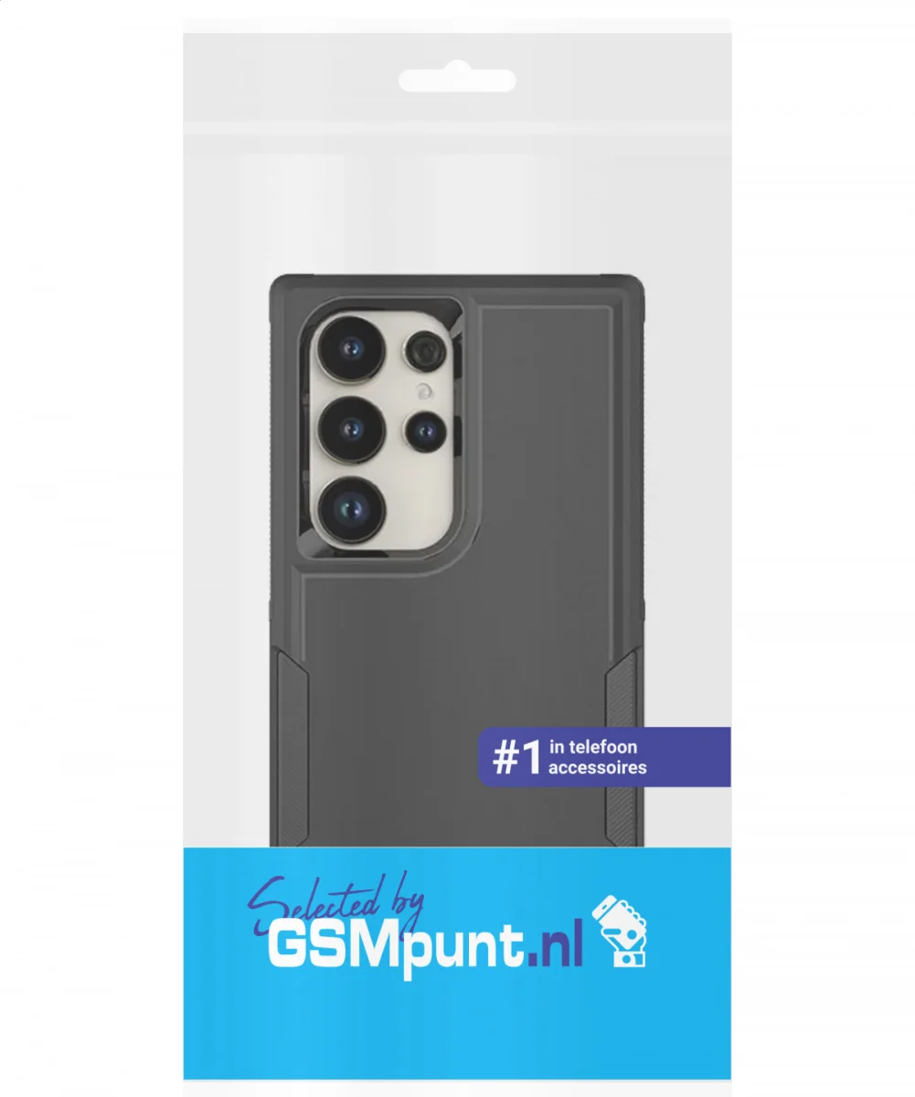 Samsung Galaxy S24 Ultra Hoesje Schokbestendige Hardcase Zwart afbeelding 7