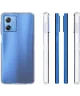 Motorola Moto G54 Hoesje Dun TPU Back Cover Transparant