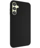 Samsung Galaxy A15 5G Hoesje Matte Back Cover Dun TPU Zwart