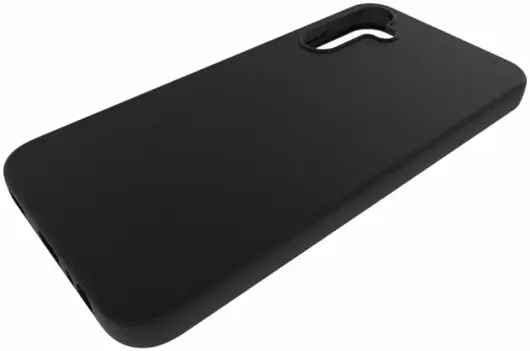 Samsung Galaxy A15 5G Hoesje Matte Back Cover Dun TPU Zwart afbeelding 3
