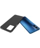 Motorola Moto G14 Hoesje Matte Back Cover Dun TPU Zwart