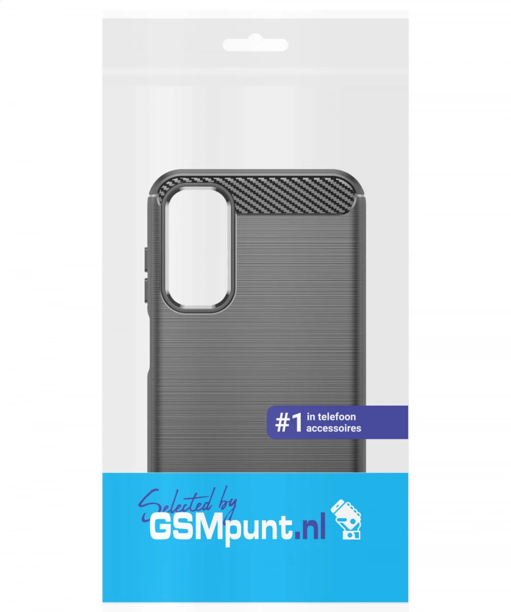 Samsung Galaxy A15 Hoesje Geborsteld TPU Flexibele Back Cover Zwart afbeelding 9