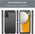 Samsung Galaxy A15 Hoesje Geborsteld TPU Flexibele Back Cover Zwart afbeelding 8