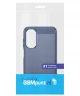 Samsung Galaxy A15 Hoesje Geborsteld TPU Flexibele Back Cover Blauw