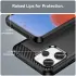 Xiaomi Redmi 12 Hoesje Geborsteld TPU Flexibele Back Cover Zwart afbeelding 7