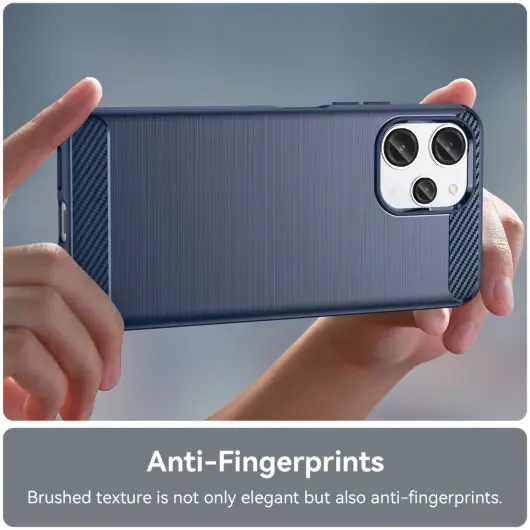 Xiaomi Redmi 12 Hoesje Geborsteld TPU Flexibele Back Cover Blauw afbeelding 6