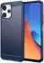 Xiaomi Redmi 12 Hoesje Geborsteld TPU Flexibele Back Cover Blauw afbeelding 1