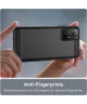 Xiaomi Redmi Note 12S Hoesje Geborsteld TPU Flexibele Back Cover Zwart