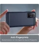 Xiaomi Redmi Note 12S Hoesje Geborsteld TPU Flexibele Back Cover Blauw