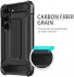 Samsung Galaxy A25 Hoesje Shock Proof Hybride Back Cover Blauw afbeelding 4