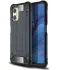 Xiaomi Redmi 12 Hoesje Shock Proof Hybride Back Cover Blauw