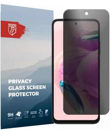 Rosso Xiaomi Redmi Note 12S 9H Tempered Glass Screen Protector Privacy Screen Protectors