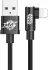 Baseus MVP 90° 2A USB naar Lightning Kabel 1M Haakse Hoek Zwart afbeelding 1