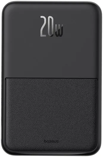 Baseus MagPro MagSafe Powerbank 20W met Standaard 5.000mAh Zwart afbeelding 9