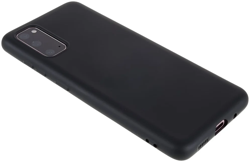 Samsung Galaxy S20 Hoesje met MagSafe Siliconen Back Cover Zwart afbeelding 5