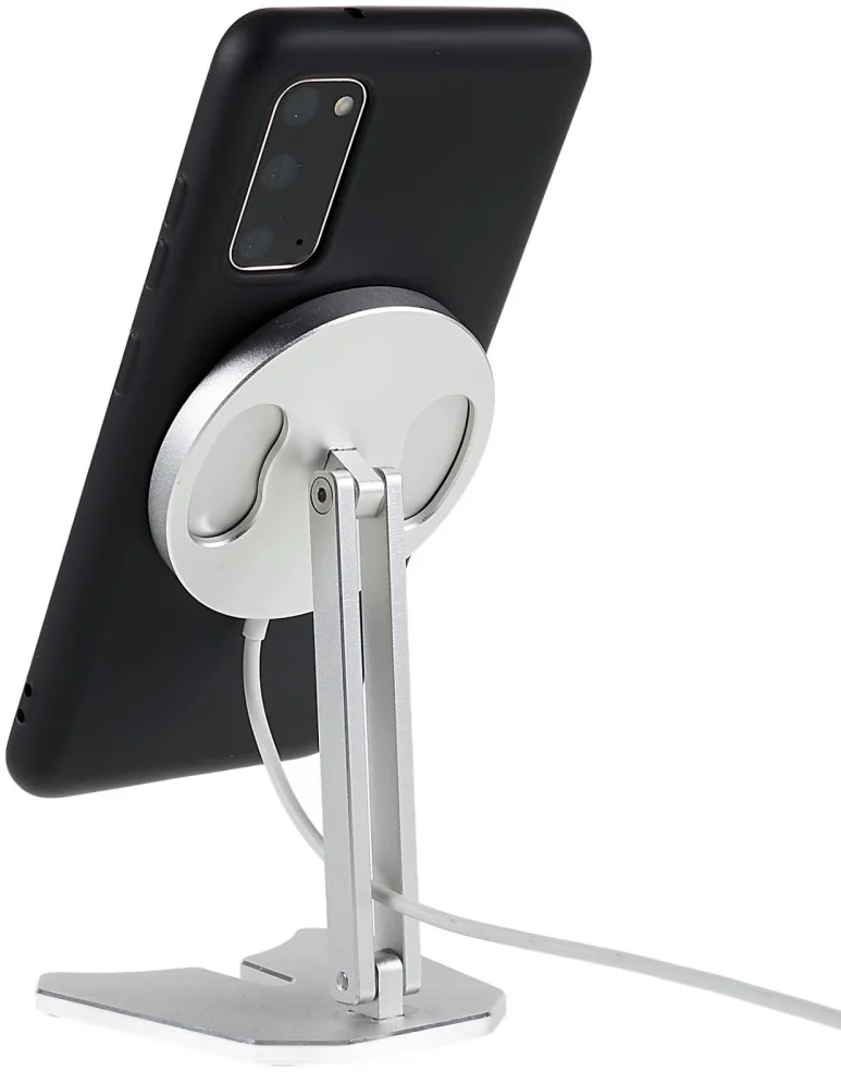 Samsung Galaxy S20 Hoesje met MagSafe Siliconen Back Cover Zwart afbeelding 9