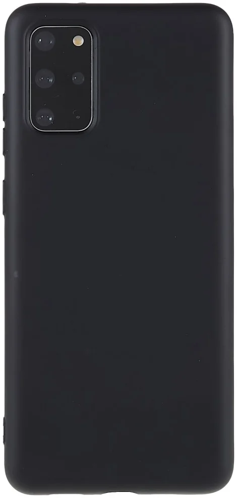Samsung Galaxy S20 Plus Hoesje met MagSafe Siliconen Back Cover Zwart afbeelding 1
